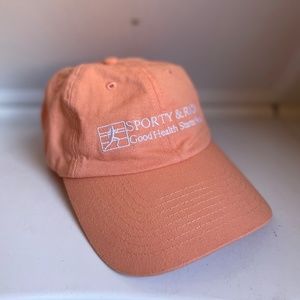 GUC Sporty & Rich “Good Health” cap in Nectar